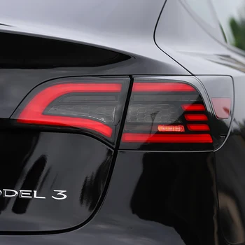 Astes Gaismas aizmugurējos lukturus, Lai Tesla Model Y 3 Model3 2016. - 2021. Gadam Piekabes aizmugures lukturi led bremžu signāls automašīnām, Miglas Bremžu Lukturi Atpakaļgaitas