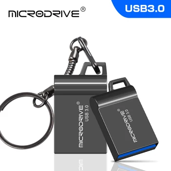 Ātrgaitas Ūdensizturīgs USB 3.0 Metāla Flash Drive 32GB 64GB, 128GB usb Pendrive flash Pen drive 16GB atmiņas USB Flash Disku
