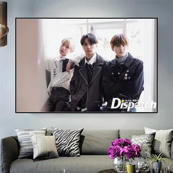 Kpop Band ENHYPEN Mākslas Mājas Dekoru Dimanta Glezniecības Pilnībā Urbt Cross Stitch Komplekti korejas Boy Grupas Izšuvumi DIY Rhinestone Mozaīkas