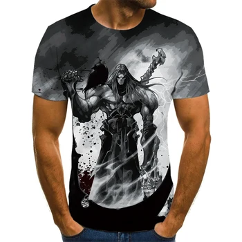 Ir 2021. jauns T-krekls gadījuma modes T-krekls vīriešiem 3D druka T-krekls