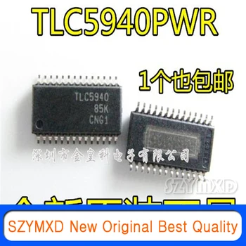 5gab/Daudz Jaunu Oriģinālu TLC5940PWP TLC5940 LED Driver Plāksteris SOP28 Chip Akciju
