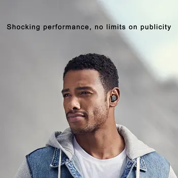 Elite 75T Bezvadu Austiņas Spēļu Austiņas TWS Stereo Auss Sporta Ūdensizturīgs Bluetooth saderīgu austiņu ausīs earbuds