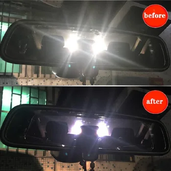 1 Gab Universālā Automašīnas Salona Atpakaļskata Spogulis Anti-Glare Filmu Atpakaļskata Anti Scratch Nano Aizsardzības Uzlīme Auto Stils Daļas