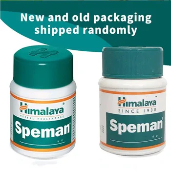 Himalaya Speman Herbals 60 gab. Mazās Caltrops (DHEA) Uzlabo vīriešu auglību un palielina spermatozoīdu skaitu