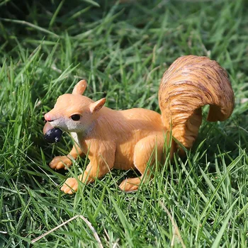 Mini Simulācijas meža savvaļas dzīvnieku modelis kāmis Āpšu jenots Anteater Bebru, Lāču rīcības attēls PVC rotaļlietu statuetes Dāvana Bērnam