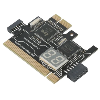 TL611 Pro Diagnostika Karte PCI PCI-E Mini PCI-E LPC Mātesplati Testeri Debug Karšu Komplektu, lai Klēpjdators, Desktop