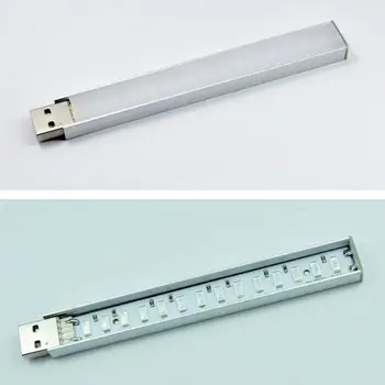 USB LED Augu Augšanas Lampas 5V 2.5 W, Pilna Spektra Augt Vieglā Alumīnija Fitolampy Par Hidroponika Sistēmu siltumnīcas efektu Izraisošo Zaļo Augu Jauns