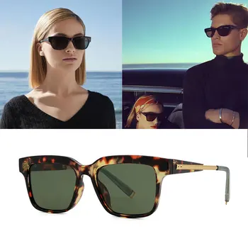 Ir 2021. Luksusa Modes retro mazo kadru vīriešu Izmēģinājuma Saulesbrilles tendence eleganta sieviete braukšanas zīmola dizaina Saulesbrilles Oculos De Sol