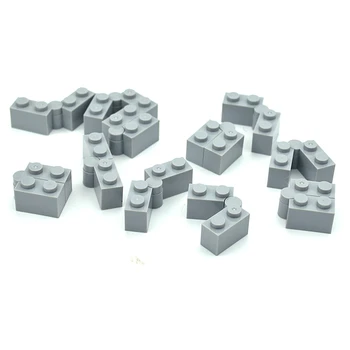 Rotācijas Ķieģeļi 20 Komplekti DIY Celtniecības Bloki 1x2 Punkti Izglītības Creative Plastmasas Rotaļlietas Bērniem Saderīgu Visu zīmolu 3830 3831