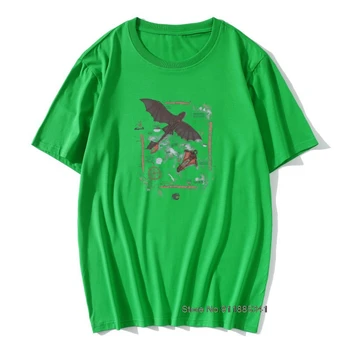 Ir 2021. Vīriešu T-krekls Bezzobaina T Print Kā Train Your Dragon T Krekls 3D Filmas, Retro Dizains, Topi, t-veida, Balts t-veida Topi 3XL